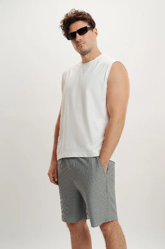 Men's Limestone Grey Summer Shorts