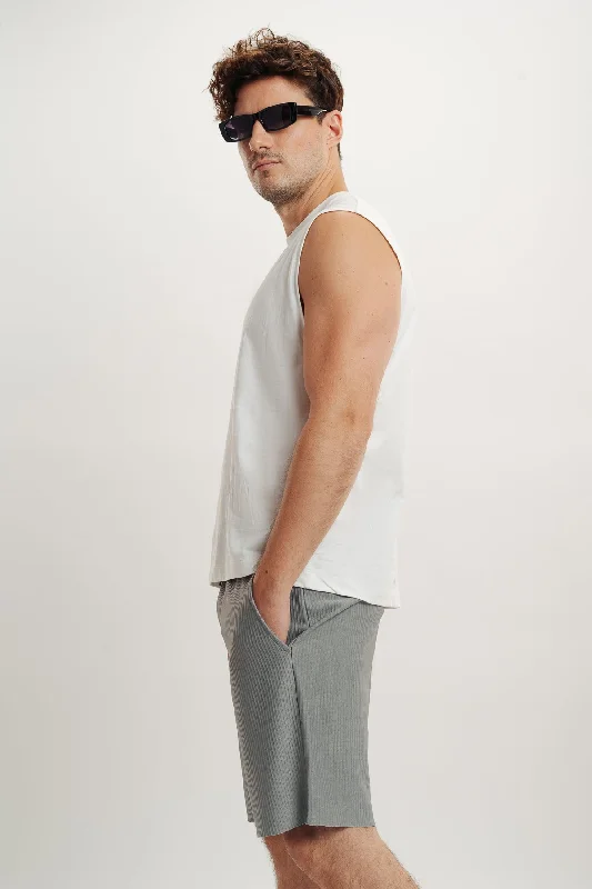 Men's Limestone Grey Summer Shorts