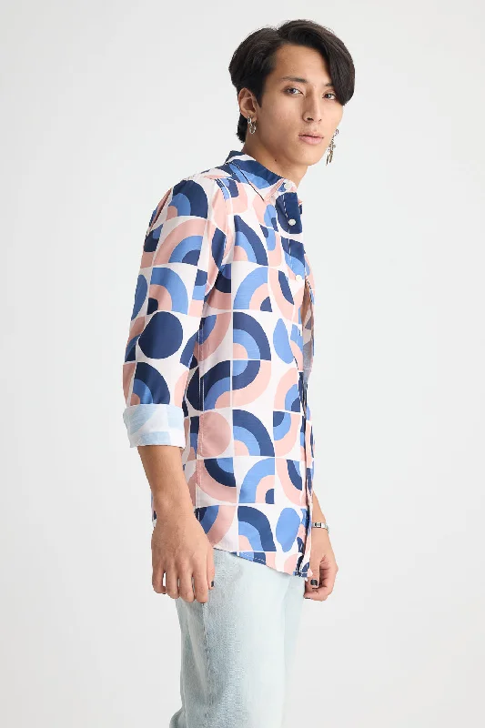 Men's Multi Print Shirt