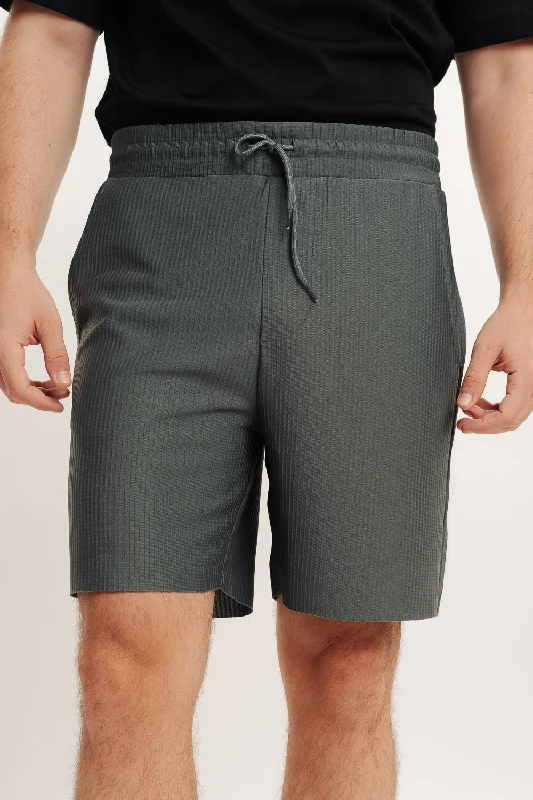 Men's Olive Green Summer Shorts