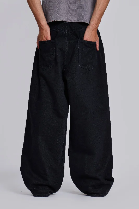 Solid Black XL Colossus Jeans