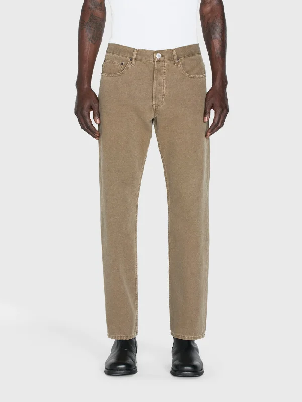 The Straight Jean -- Light Brown