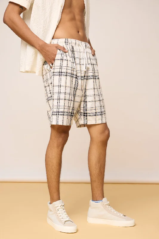 Oak Checkered Bermuda Shorts