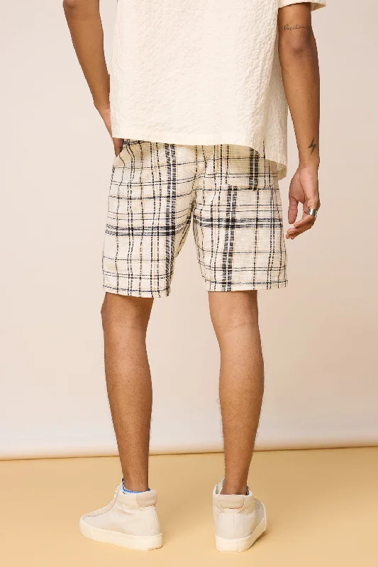 Oak Checkered Bermuda Shorts