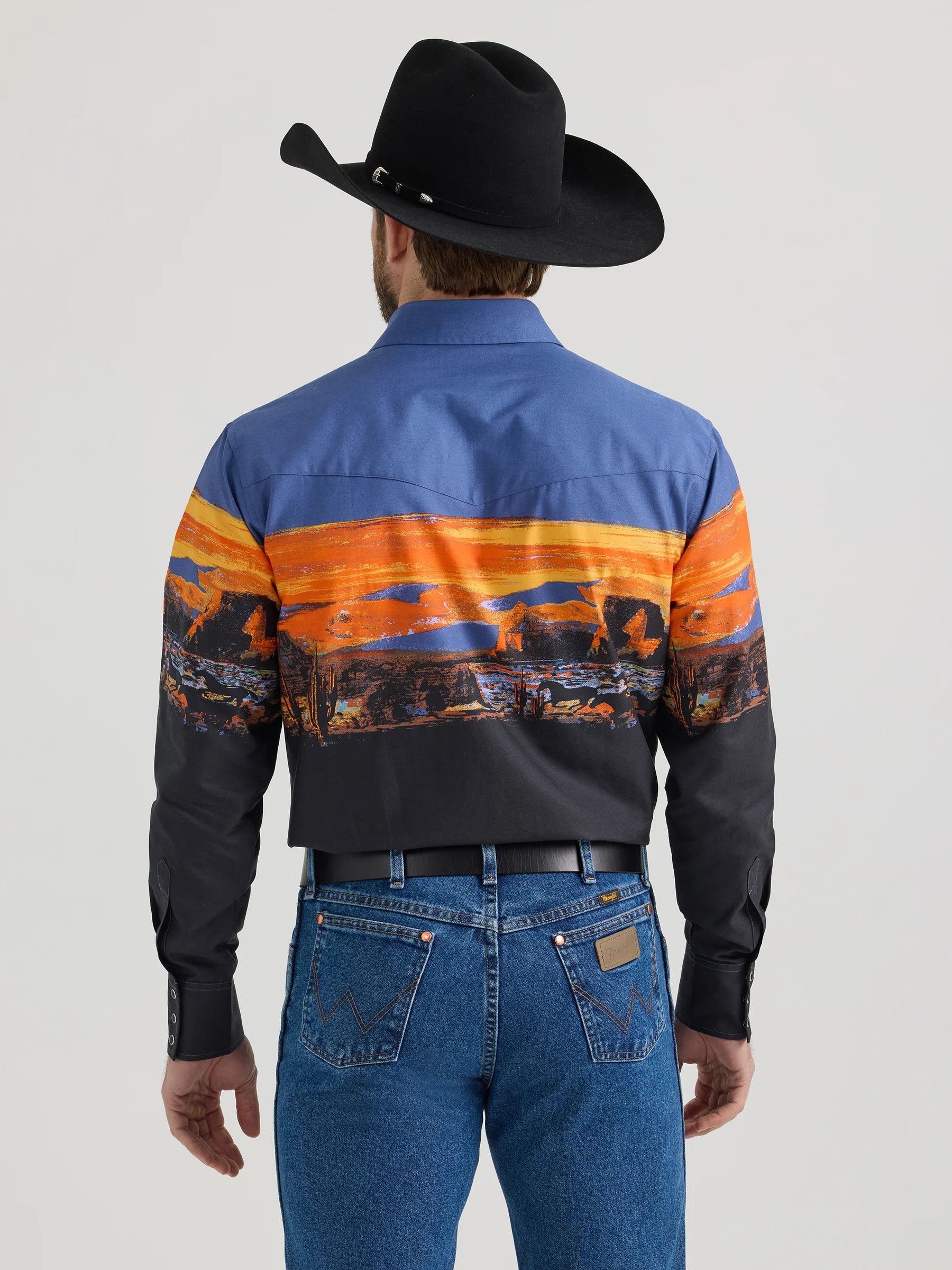 Wrangler Checotah Long Sleeve Snap Shirt