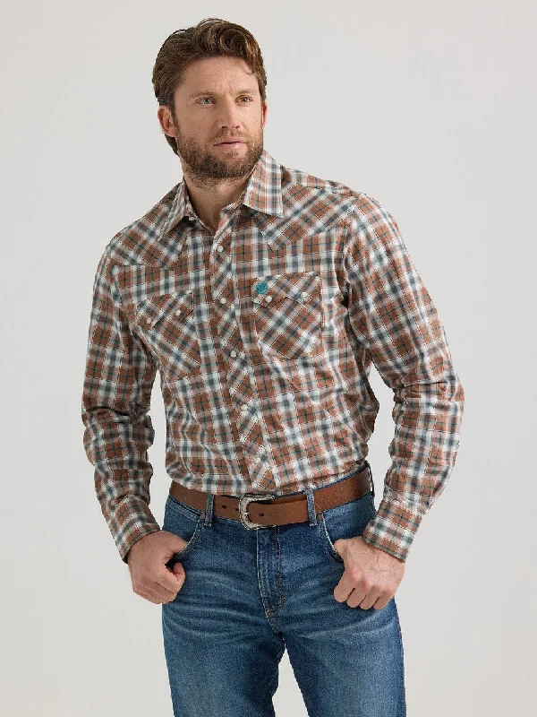 Wrangler Mens Retro Western Shirt