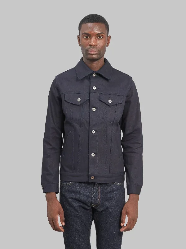 3sixteen Type 3s Denim Jacket Shadow Selvedge