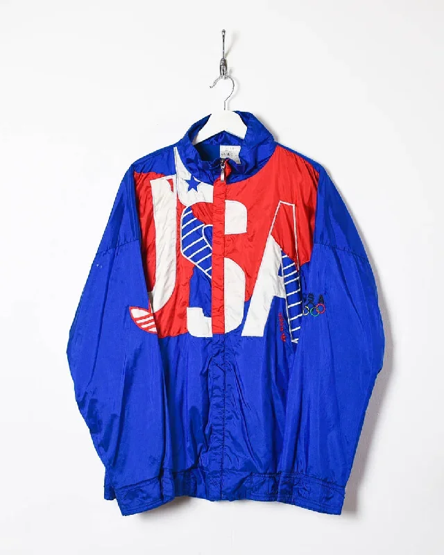 Adidas USA Olympics Shell Jacket - X-Large