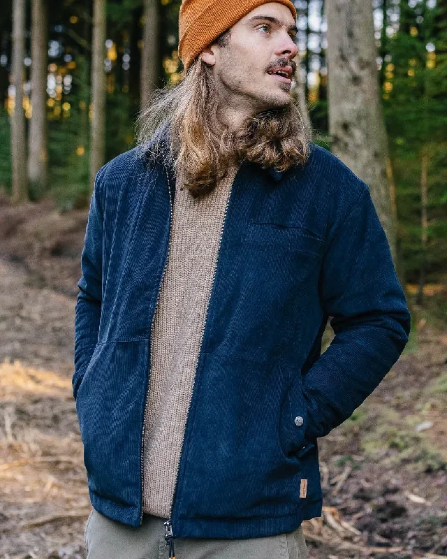 Alder Cord Jacket - Deep Navy