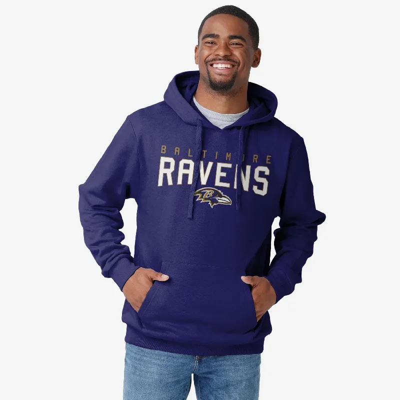 Baltimore Ravens Solid Hoodie