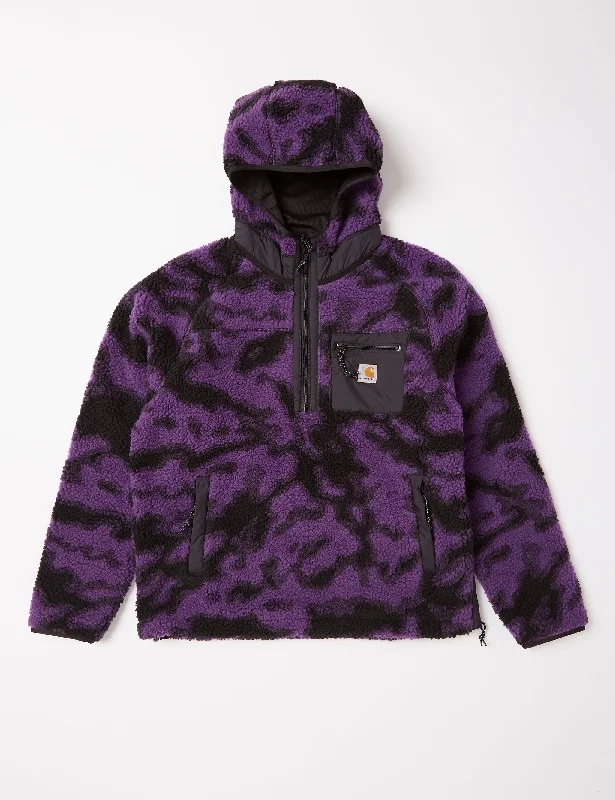 Carhartt Prentis Fleece Pullover - Camo Blur/Purple