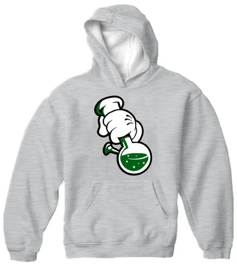 Cartoon Hands Bong Rip Adult Hoodie