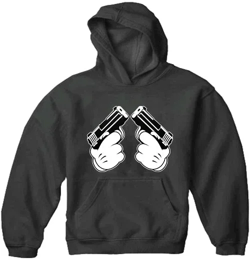 cartoon-hands-double-guns-adult-hoodie