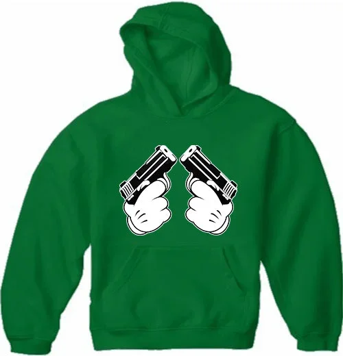 cartoon-hands-double-guns-adult-hoodie