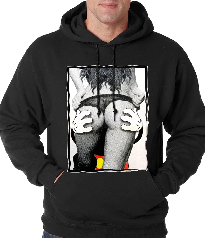 Cartoon Hands Getting a Feel Butt Hoodie