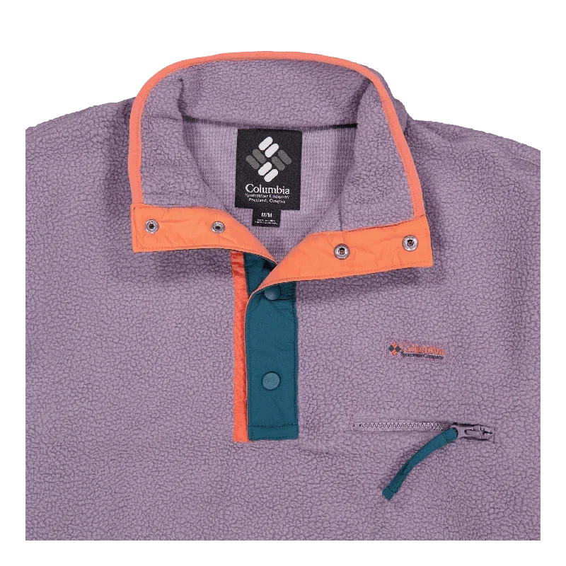 columbia-helvetia-half-snap-fleece-granite-purple