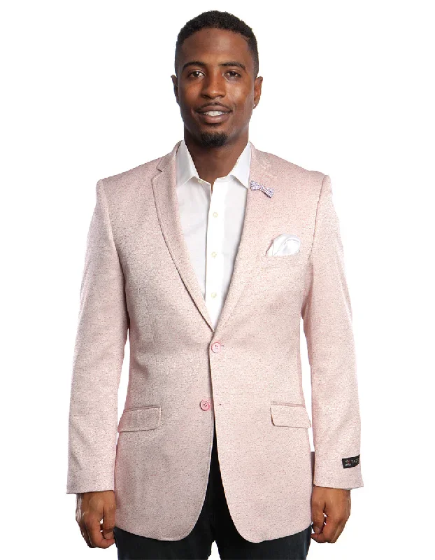 Mens Shiny Pink Sparkle Blazer