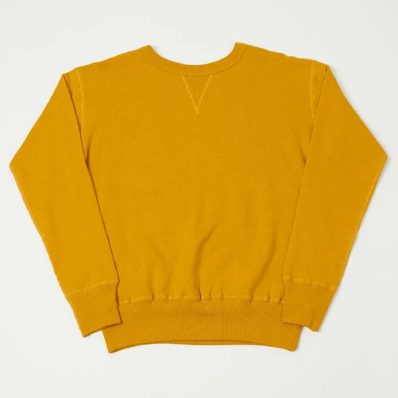 Denime - Lot 260- 4-Needle Sweatshirt Yellow