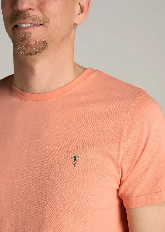 embroidered-logo-crewneck-tshirt-mens-in-apricot-crush