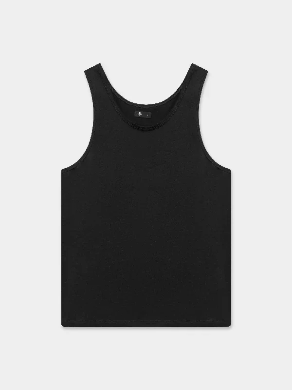 Endless Merch Fit Tank in Black