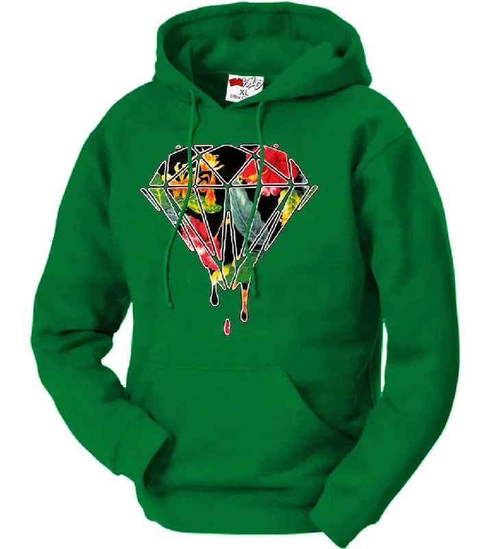 floral-dripping-diamond-adult-hoodie