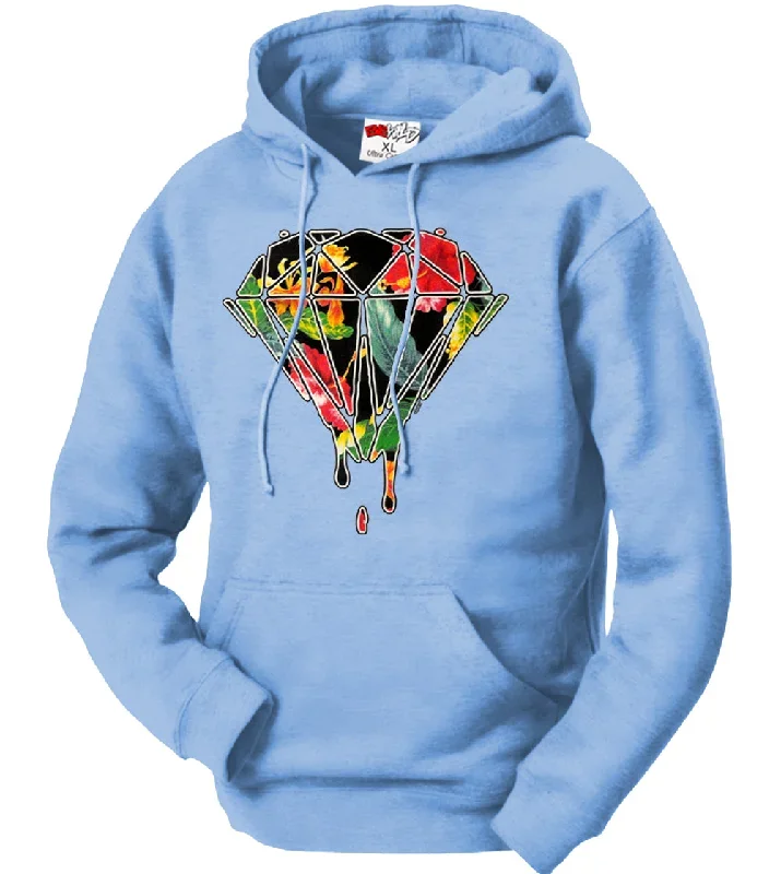 floral-dripping-diamond-adult-hoodie