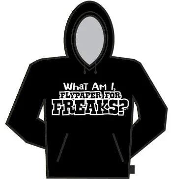 Fly Paper For Freaks Hoodie