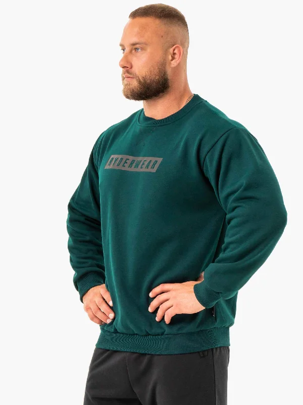 force-pullover-forest-green