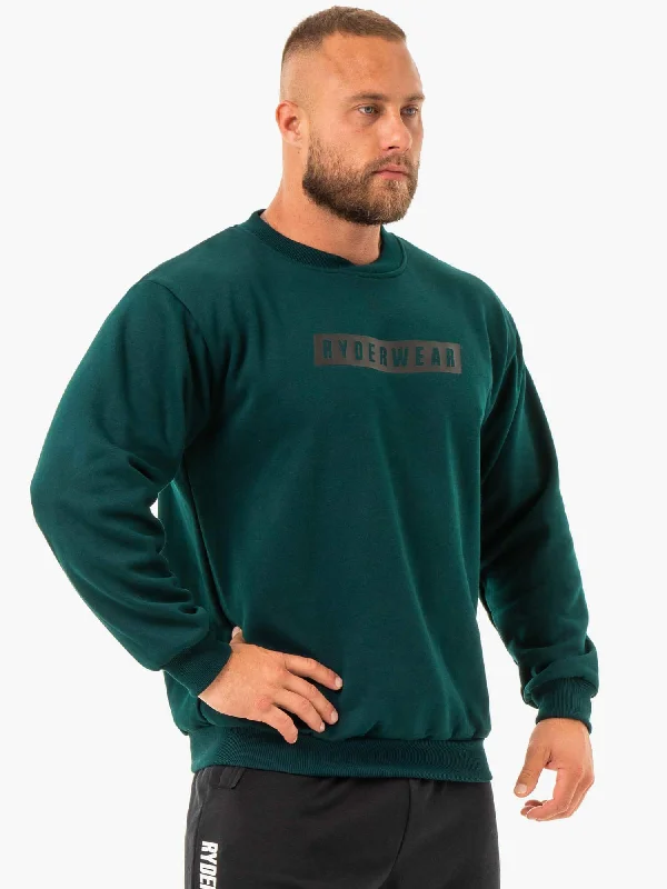 force-pullover-forest-green