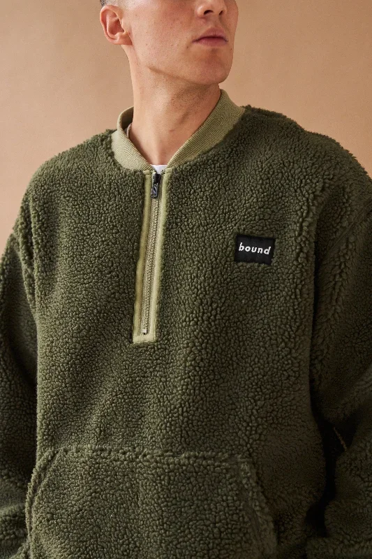 forest-half-zip-fleece-pullover