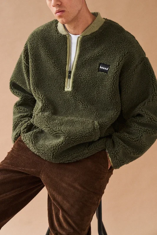 forest-half-zip-fleece-pullover