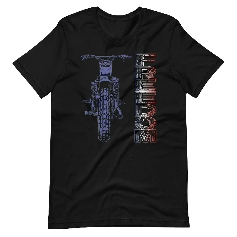 ""Freedom"" - Cafe Racer Tee Shirt