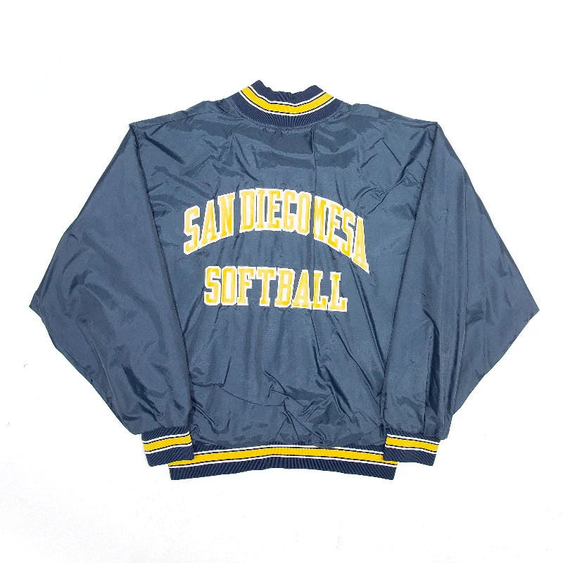 game-san-diego-mesa-softball-blue-90s-usa-nylon-pullover-jacket-mens-xl-ff1-50722-1972