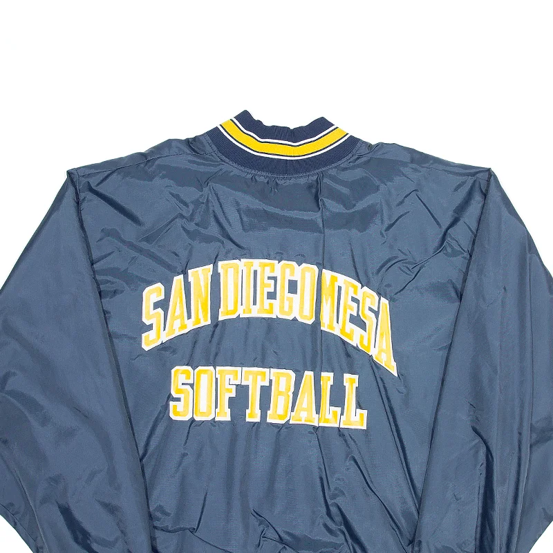 game-san-diego-mesa-softball-blue-90s-usa-nylon-pullover-jacket-mens-xl-ff1-50722-1972