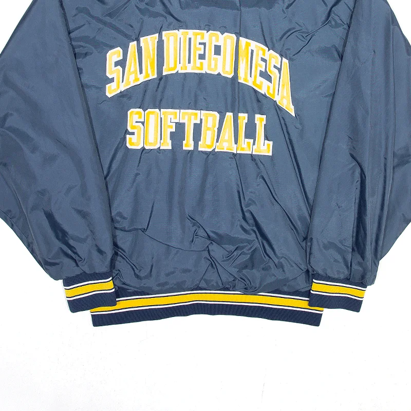 game-san-diego-mesa-softball-blue-90s-usa-nylon-pullover-jacket-mens-xl-ff1-50722-1972