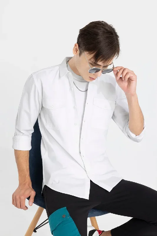 Gentle Allure White Shirt