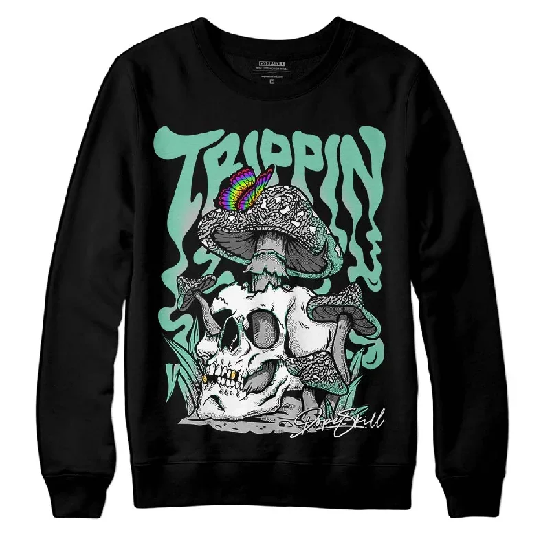 Green Glow 3s DopeSkill Sweatshirt Trippin Graphic