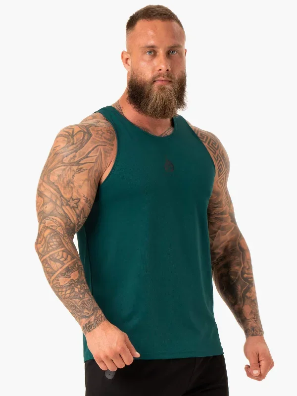 heighten-mesh-regular-tank-emerald