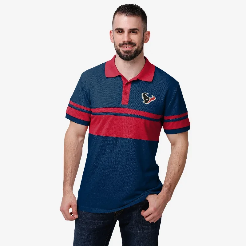 Houston Texans Cotton Stripe Polo