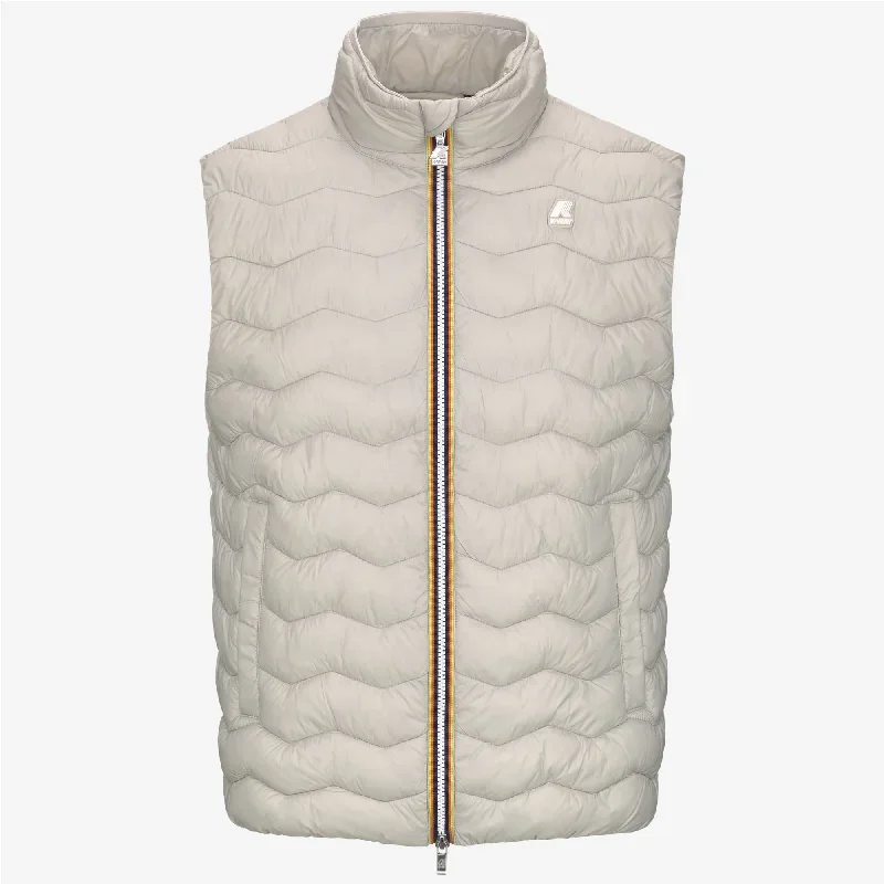 VALEN QUILTED WARM - Jackets - Vest - Man - BEIGE LT