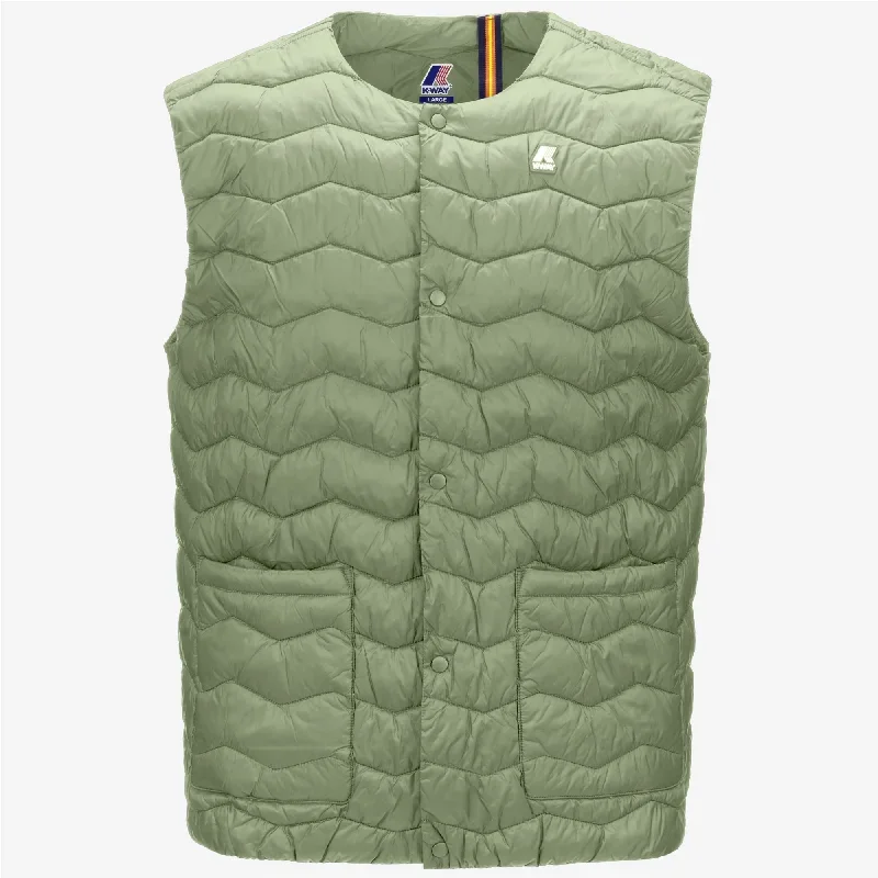 VALTY QUILTED WARM - Jackets - Vest - Man - GREEN SAGE