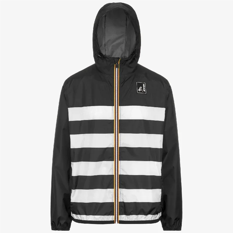 LE VRAI 3.0 CLAUDE GRAPHIC AGNES B - Jackets - Mid - Unisex - STRIPES BLK-WHT