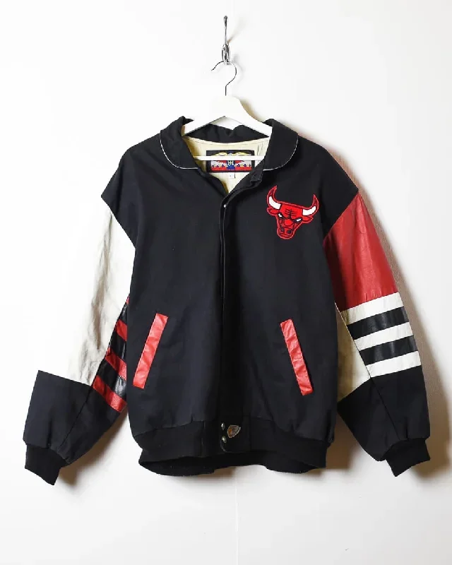 Jeff Hamilton Hand Crafted Chicago Bulls Varsity Jacket - Large