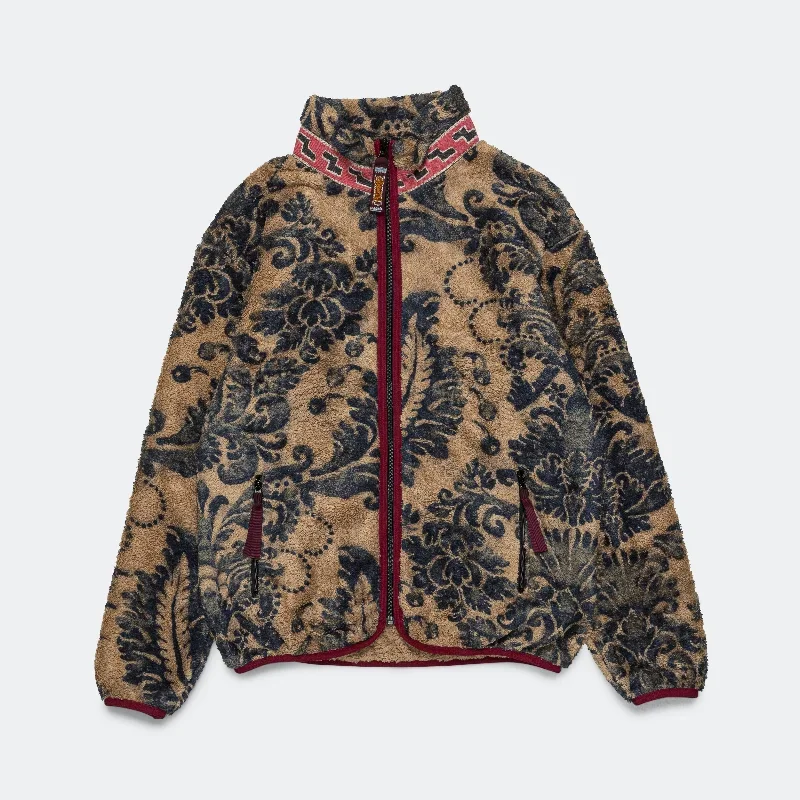 DAMASK Fleece ZIP Blouson (VirginMary) - Beige