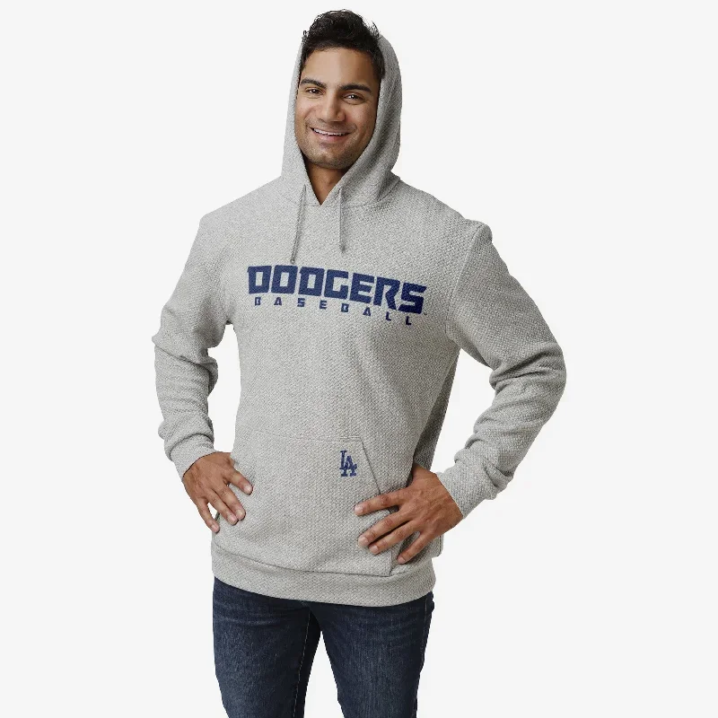 Los Angeles Dodgers Gray Woven Hoodie