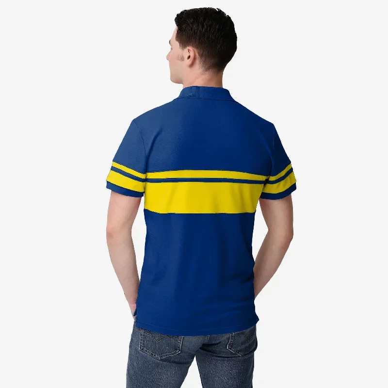 los-angeles-rams-cotton-stripe-polo