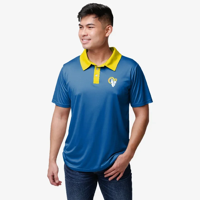 Los Angeles Rams Workday Warrior Polyester Polo