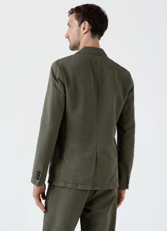 mens-cotton-linen-two-piece-suit-in-khaki