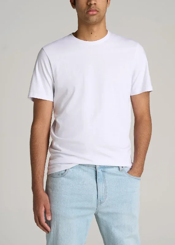 The Everyday REGULAR-FIT Crewneck Tall Men's T-Shirt in White