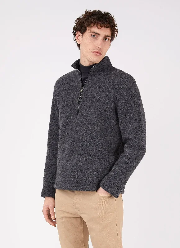 mens-wool-fleece-zip-neck-in-charcoal-melange